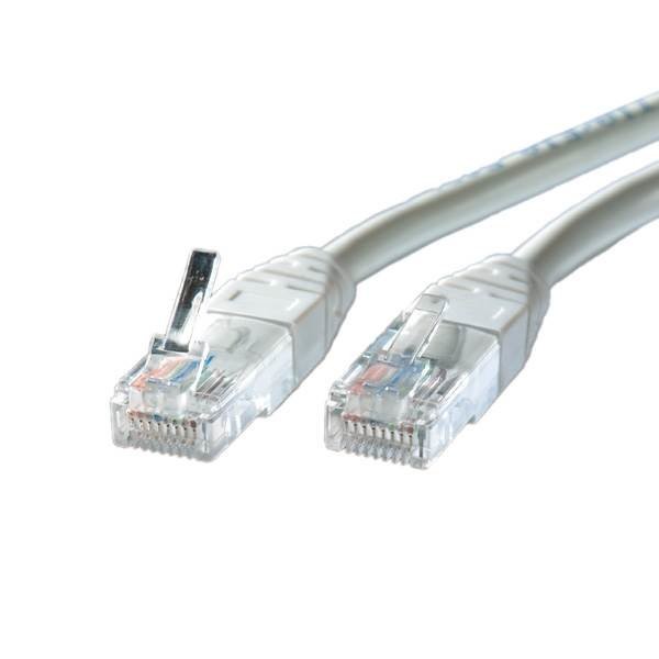 Патч-корд , 4 пары, F/UTP, cat.5e, LSZH, 5м, серый, Datarex
