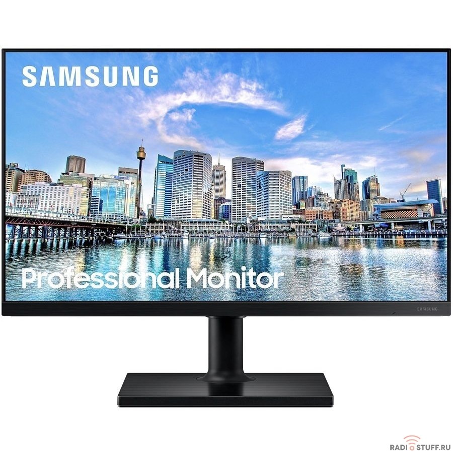 LCD Samsung 27" F27T450FZU черный {IPS 1920x1080 16:9 HAS Pivot 250cd 178/178 HDMI DisplayPort USB}