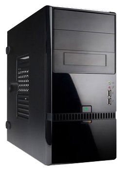 Mini Tower InWin ENR022 Black 400W RB-S400T70  2*USB+AirDuct+Audio mATX(6100468)