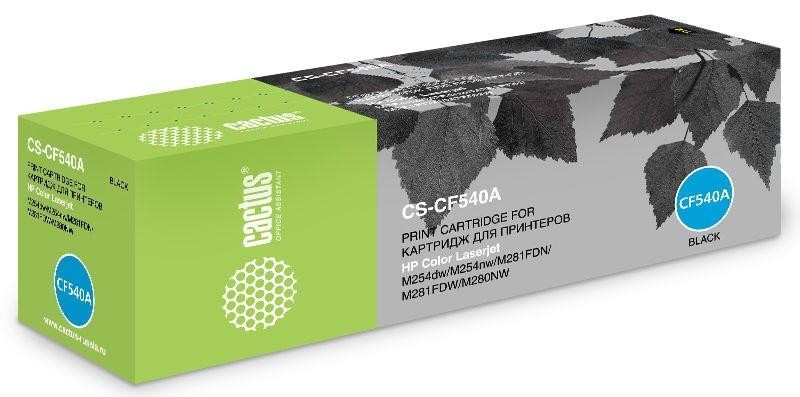 Картридж BLACK /M254DW/M280NW 1.4K CS-CF540A CACTUS
